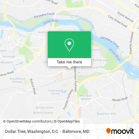 Dollar Tree map