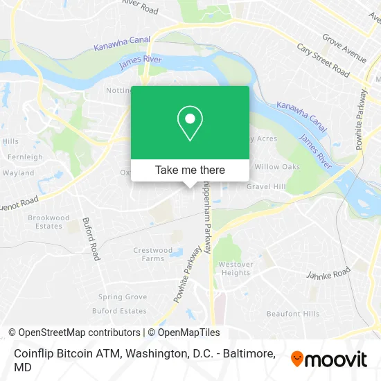Coinflip Bitcoin ATM map