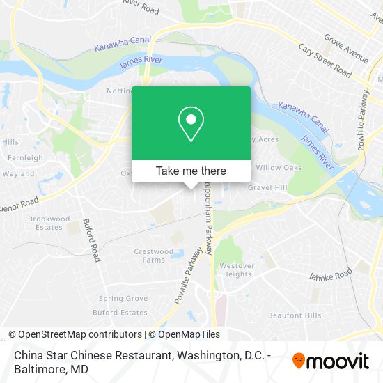 China Star Chinese Restaurant map