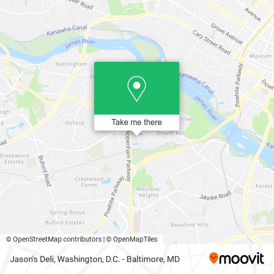 Jason's Deli map