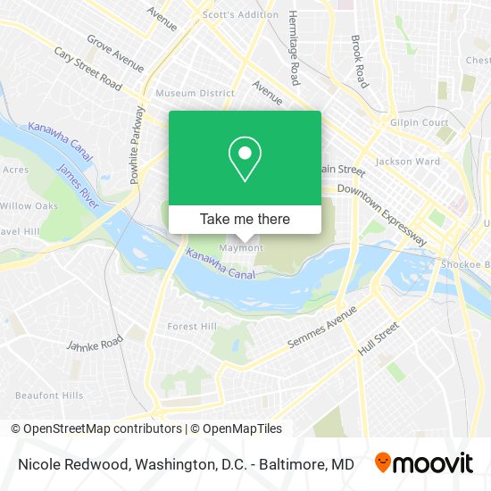 Mapa de Nicole Redwood