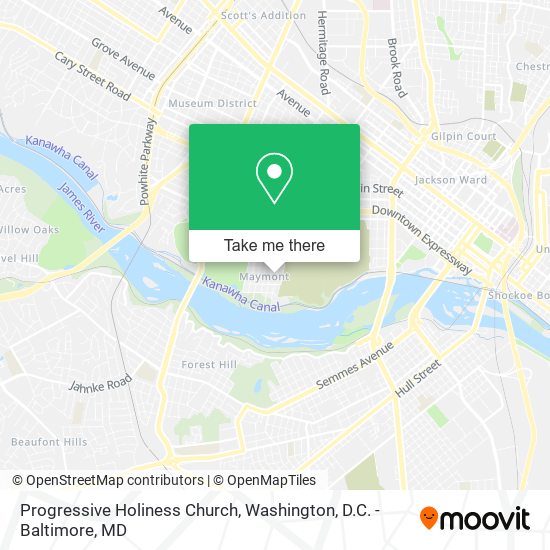 Progressive Holiness Church map