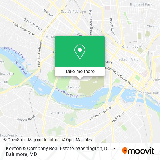 Keeton & Company Real Estate map