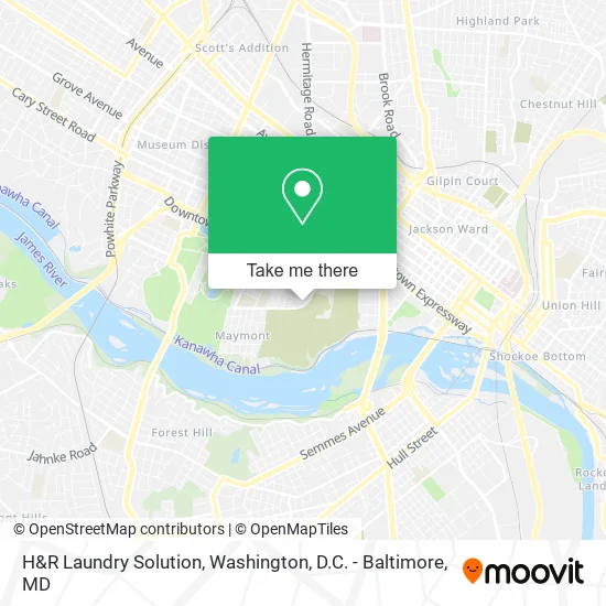 H&R Laundry Solution map