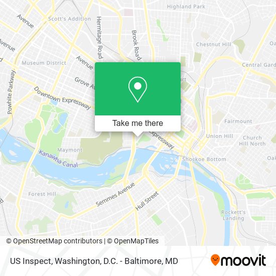 US Inspect map