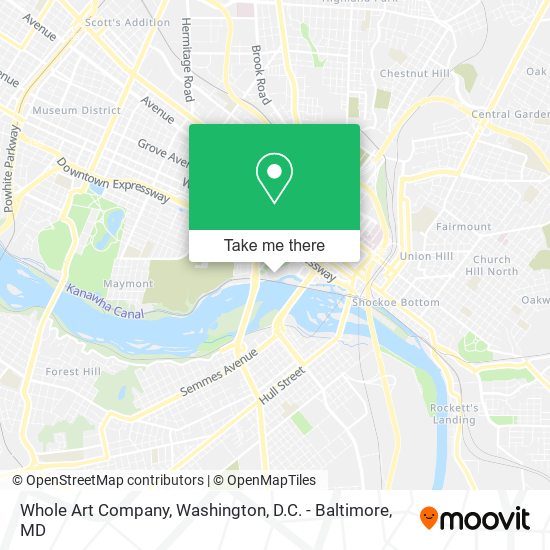 Whole Art Company map