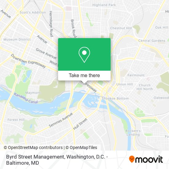 Byrd Street Management map