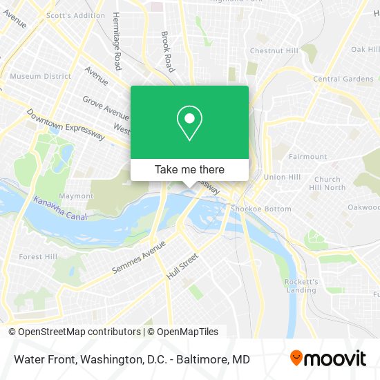 Water Front map