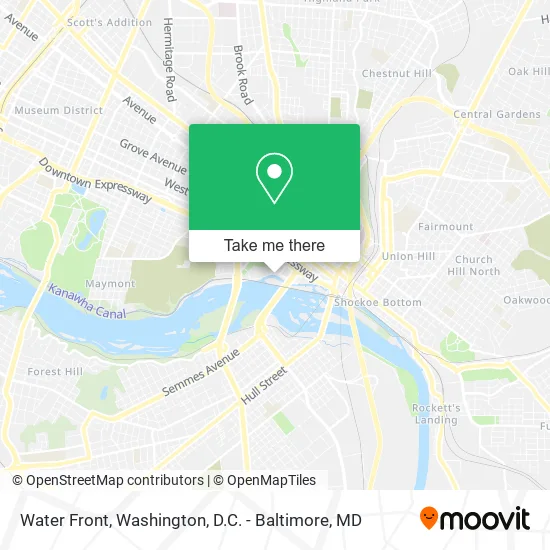Water Front map