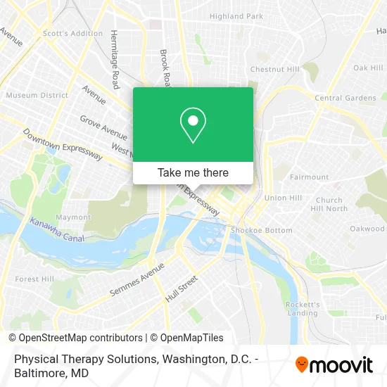 Physical Therapy Solutions map