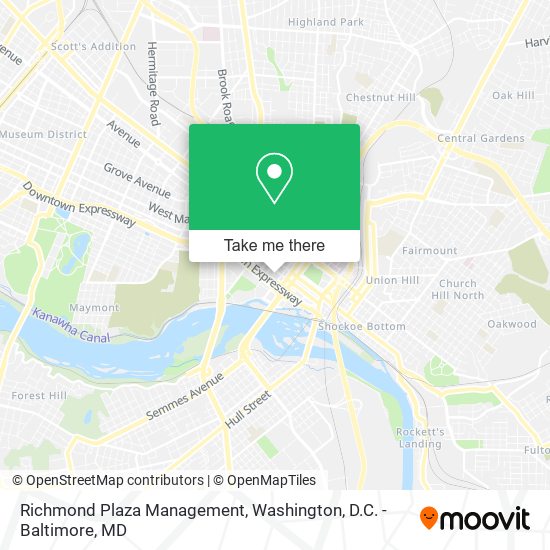 Richmond Plaza Management map