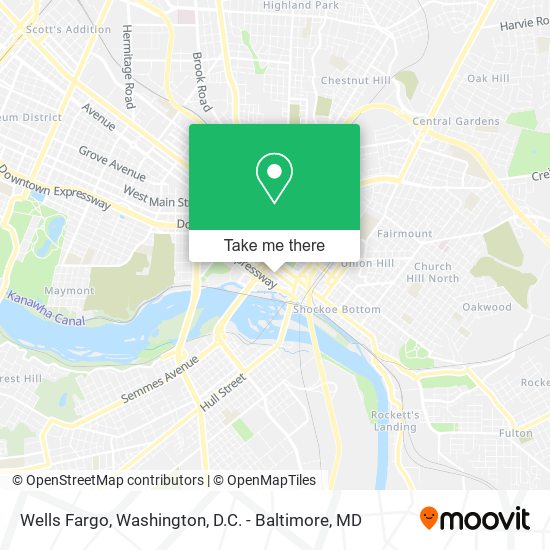 Wells Fargo map