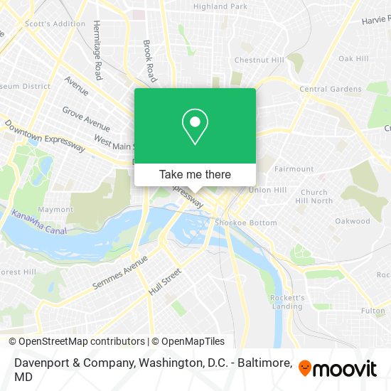 Davenport & Company map