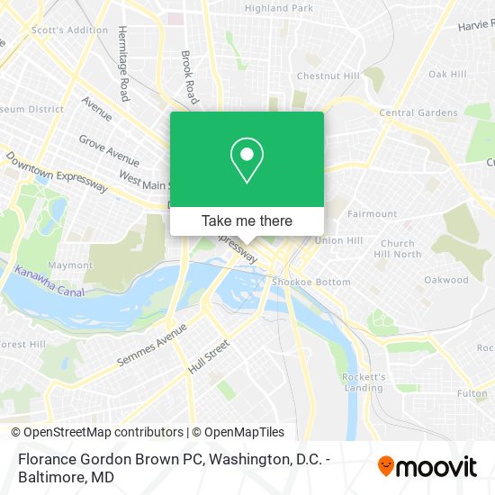 Florance Gordon Brown PC map