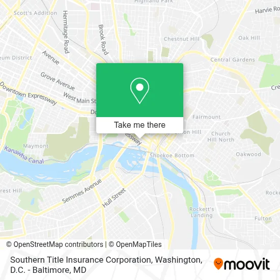 Southern Title Insurance Corporation map