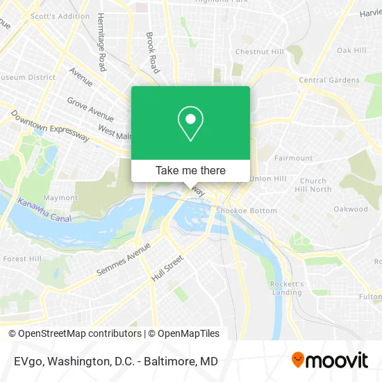 EVgo map