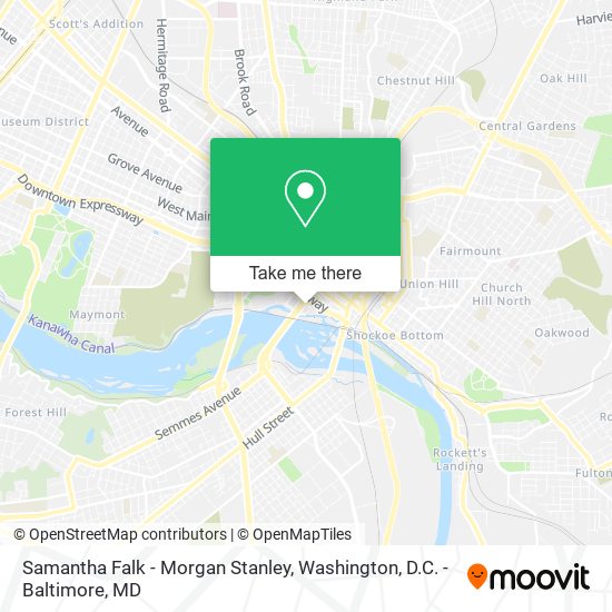 Samantha Falk - Morgan Stanley map
