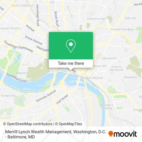 Merrill Lynch Wealth Management map