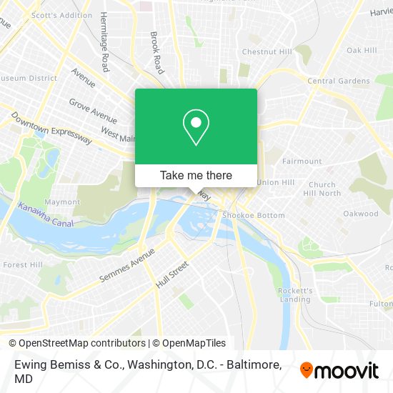 Ewing Bemiss & Co. map