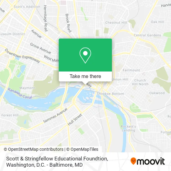 Scott & Stringfellow Educational Foundtion map