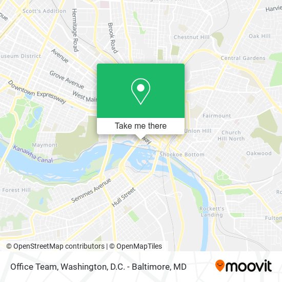 Office Team map