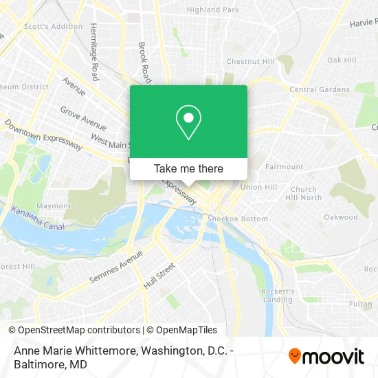 Anne Marie Whittemore map