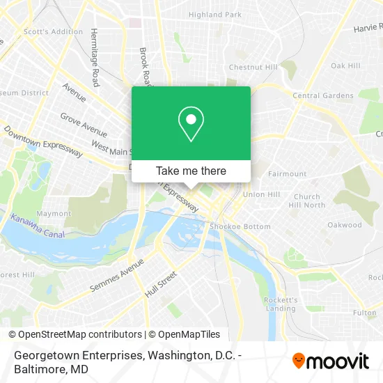 Georgetown Enterprises map