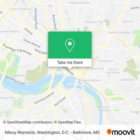 Missy Reynolds map