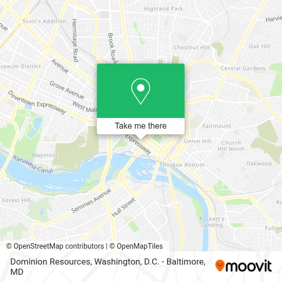 Dominion Resources map