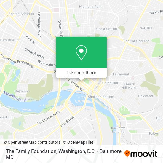 The Family Foundation map