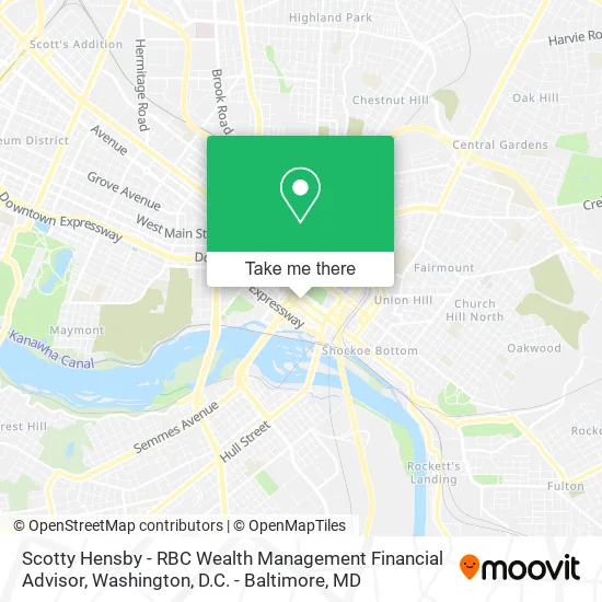 Scotty Hensby - RBC Wealth Management Financial Advisor map