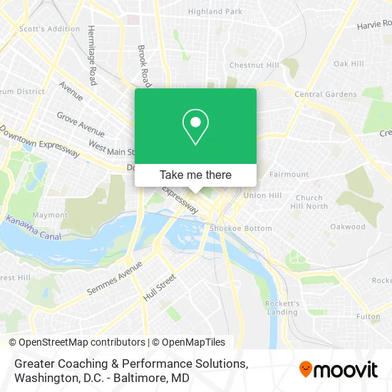 Greater Coaching & Performance Solutions map
