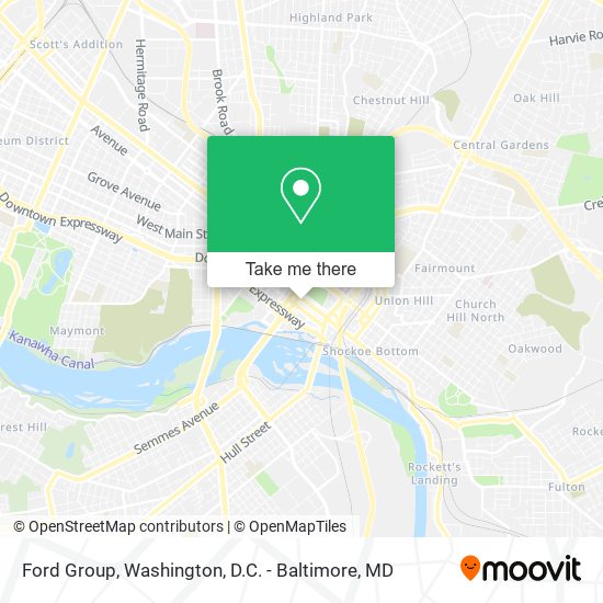Ford Group map