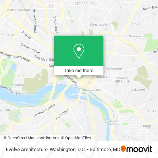 Evolve Architecture map