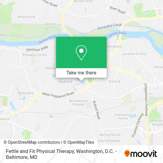Fettle and Fit Physical Therapy map