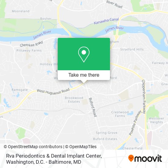 Rva Periodontics & Dental Implant Center map