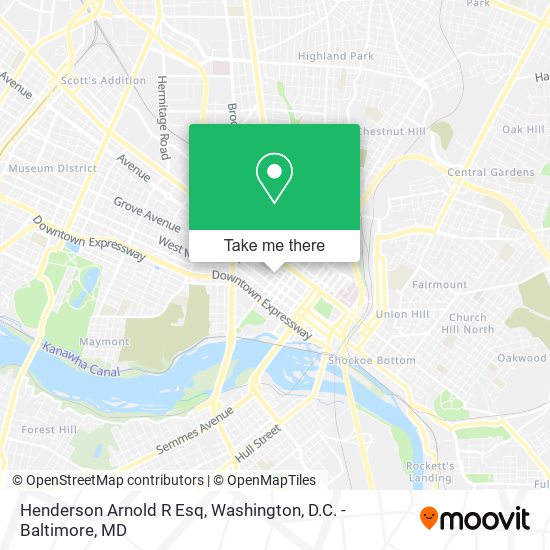 Henderson Arnold R Esq map