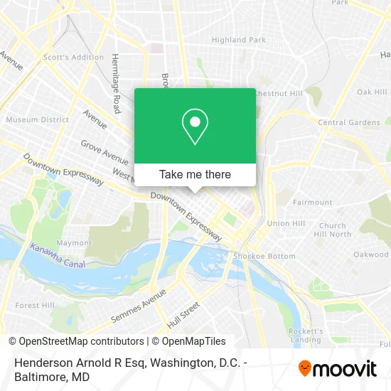 Henderson Arnold R Esq map