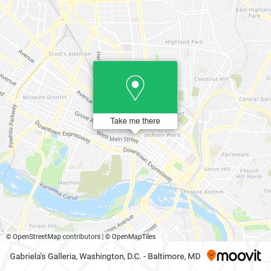 Mapa de Gabriela's Galleria