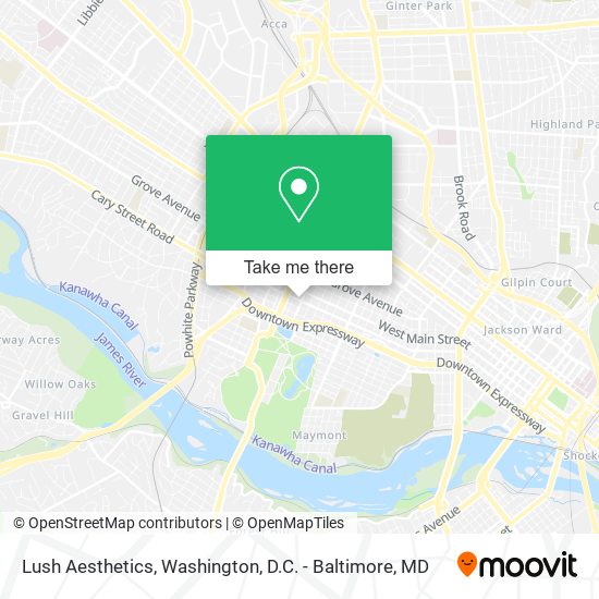 Lush Aesthetics map