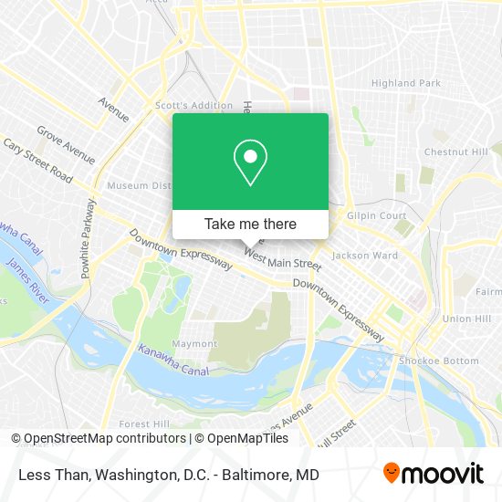 Less Than map