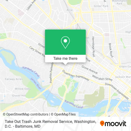 Take Out Trash Junk Removal Service map