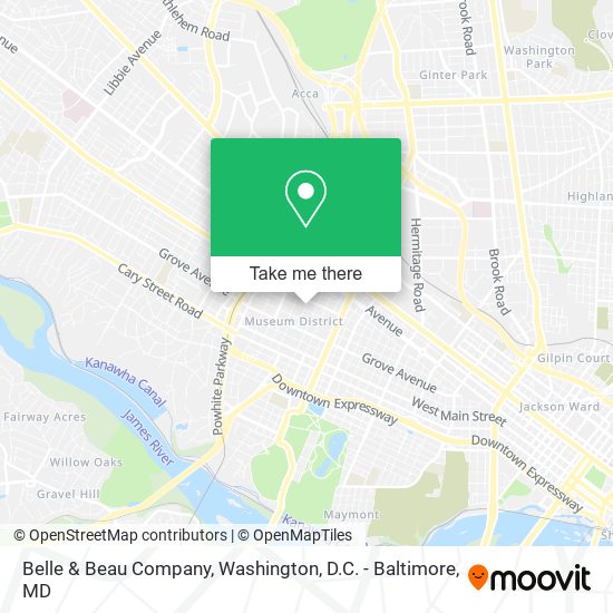 Belle & Beau Company map