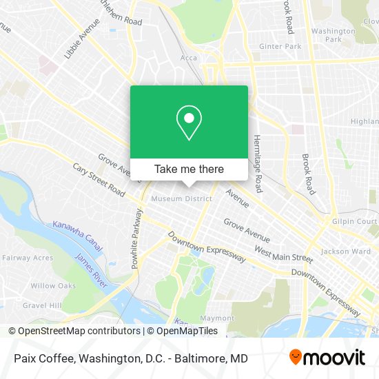 Mapa de Paix Coffee