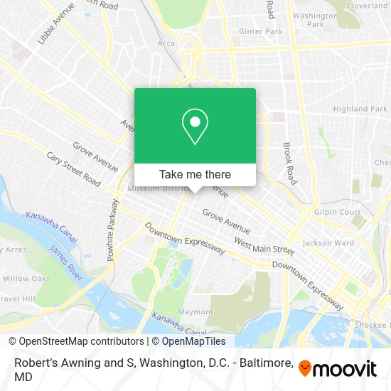 Robert's Awning and S map