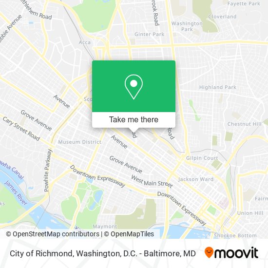 City of Richmond map