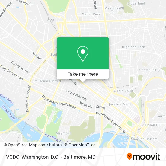 VCDC map