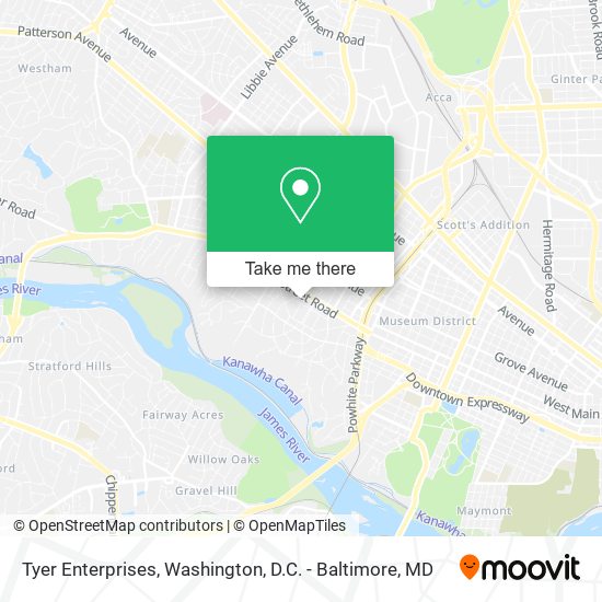 Mapa de Tyer Enterprises