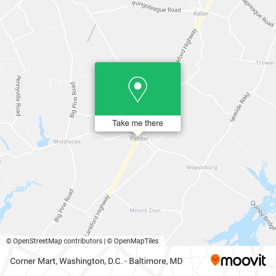 Corner Mart map