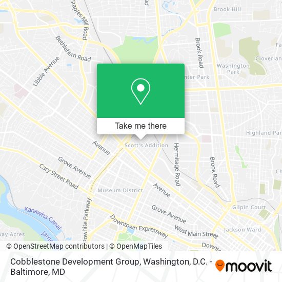 Cobblestone Development Group map